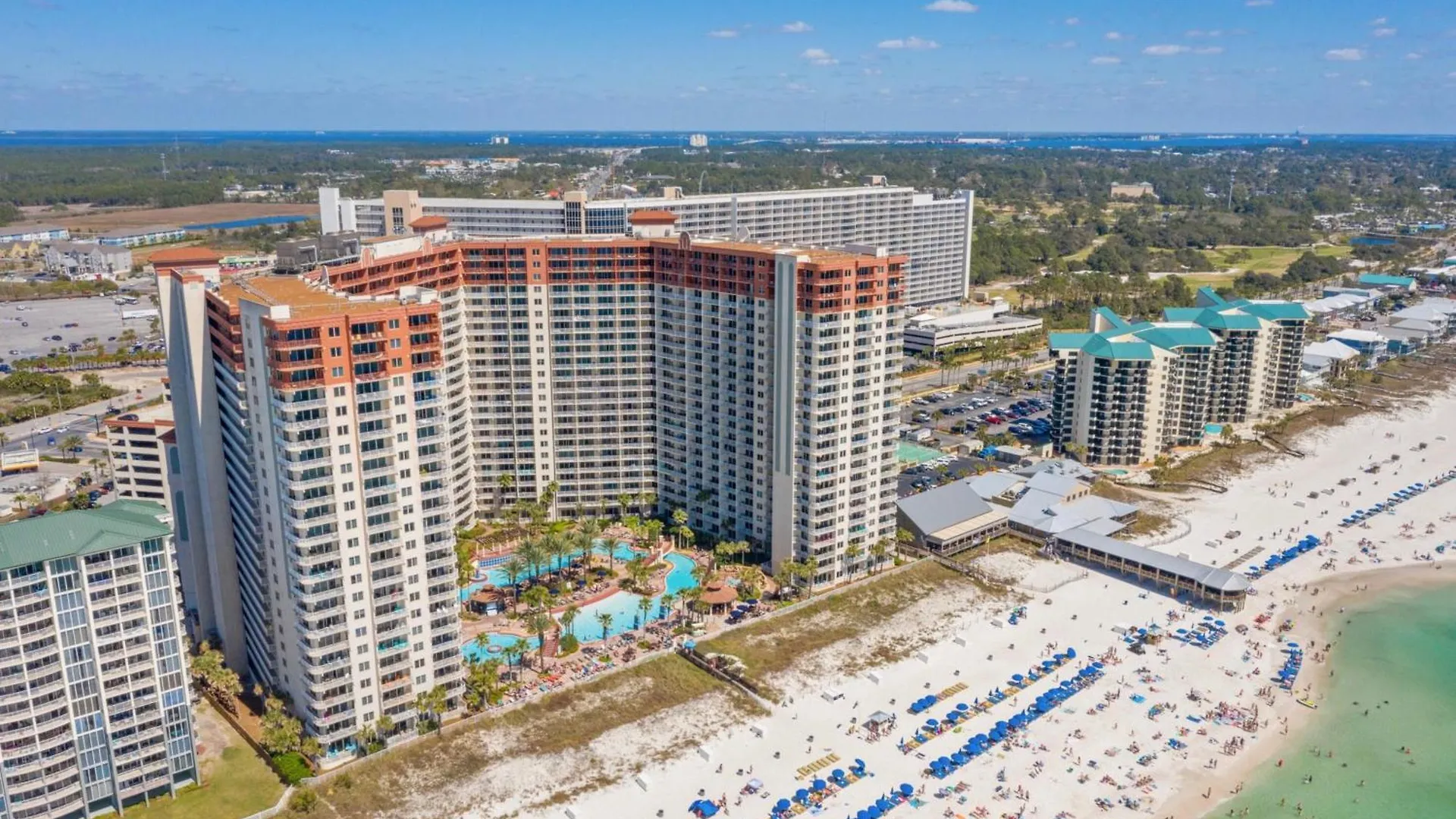 Apartment 2-Bedroom Beachfront Condo At Shores Of Panama! By Dolce Vita Getaways Pcb! Panama City Beach